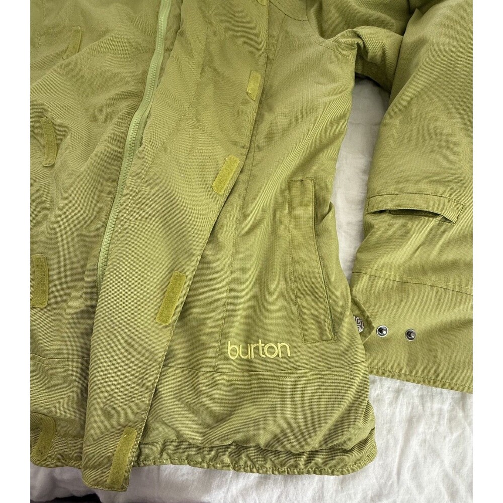 Burton Dryride Cool Flavors Junior Jacket L Medium Green Insulated Hooded - Picture 12 of 16